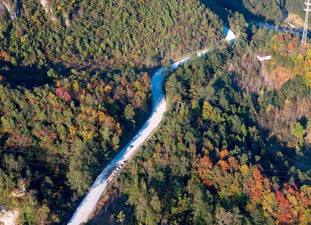 青睐绵阳 ‖ 云端公路 层林尽染！初冬驾游平武药丛山，限定版的视觉盛宴~