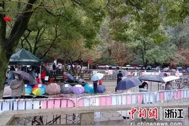 临近春节相亲人气依旧 万松书院择偶热度高图片