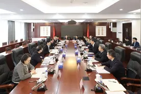 怀进鹏带队走访中国农工民主党图片