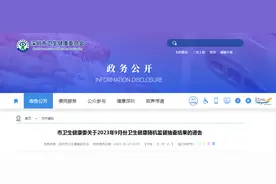 深圳市卫生健康委公布2023年9月份卫生健康随机监督抽查结果图片