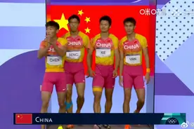 男子4×100米接力：刷新赛季最好成绩，未来之路任重道远图片