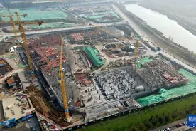 上海：长三角一体化发展示范区青浦中山医院建设进入地面施工阶段图片