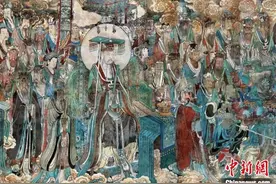 探访山西芮城永乐宫：壁上仙人画    一眼数百年图片