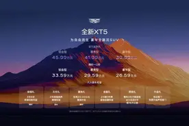 限时一口价26.59万起，凯迪拉克全新XT5上市图片