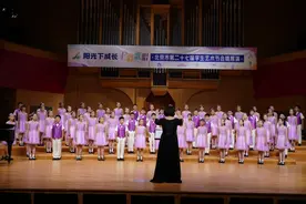 北京市第二十七届学生艺术节合唱展演成功举办图片
