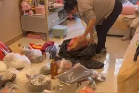 父母带上千斤东北特产，开车三千公里来渝陪女儿女婿过年图片