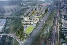 合肥一六八玫瑰园西校新校区周边配套道路及天桥建设启动图片