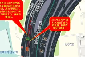 北京西北二环进行多处优化调整！示意图来了→图片