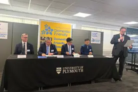 广州南方学院与英国普利茅斯大学签署合作意向书图片