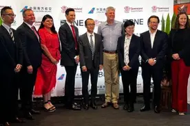 中国南航广州至澳大利亚布里斯班航线正式复航图片