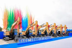 广河高铁机场段工程开工图片