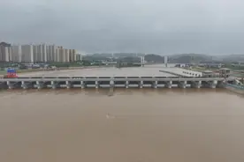 保在建重大水利工程安全度汛图片