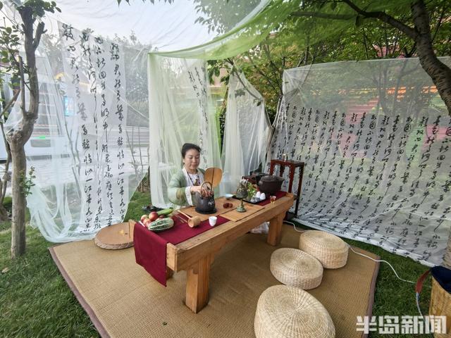 闹中取静，在啤酒城的中式美学空间品茗赏艺