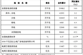 国家能源局发布2024年全国电力工业统计数据图片