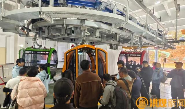 赴云端 瞰胜景！南昌梅岭云端索道迎来首批“空中游客”