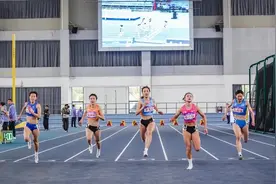 全国室内田径大奖赛第四站开赛图片