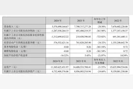 完美世界2024年亏损超12亿元，预计今年一季度扭亏图片