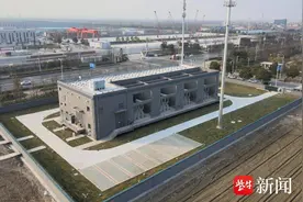 110千伏变电站投运，筑牢海太长江隧道项目电力根基图片