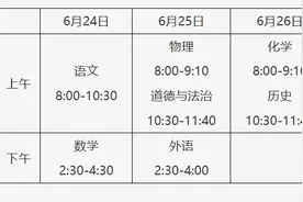 北京2024年中考6月24日举行，考生关心的十个问题来了图片