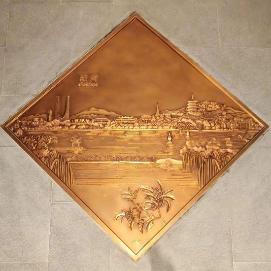 荟萃长三角地标和美景 方厅水院廊桥地刻已亮相