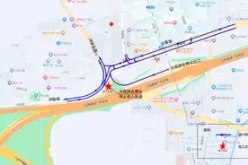 注意绕行！广深高速合景路口（大观路北收费站）入口收费站封闭施工延期至年底图片