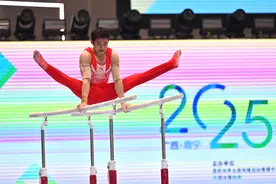 （体育）体操——全国锦标赛：江苏队夺得男子团体冠军(2)图片