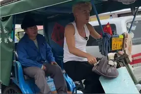 接地气！吴克群这是进军交通业了？图片