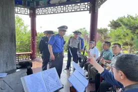 泰安市园林绿化管理服务中心联合整治噪音 守护公园宁静图片