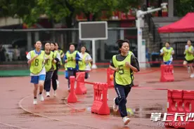 今日长沙体育中考开考，室外耐力跑因雷暴天气部分考生延考图片