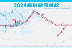 一睹为快！2024库尔勒马拉松赛道探秘图片