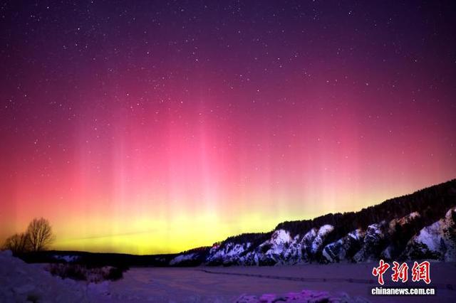 “神州北极”漠河：连续两天出现极光 景区开通追光直通车
