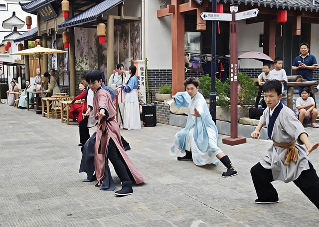 黄石古村桃乡：白马江湖剧场+水上漫游演出 打造全天候会演出的村庄