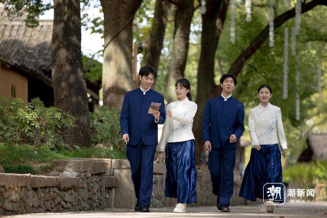 “小梧桐”志愿者首次亮相濮院古镇