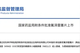 治疗晚期肺癌，上海今年第四款国产1类创新药获批上市图片