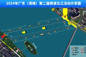 北江之畔，勇者无界 2024年广东（清城）第二届横渡北江活动明日开赛图片