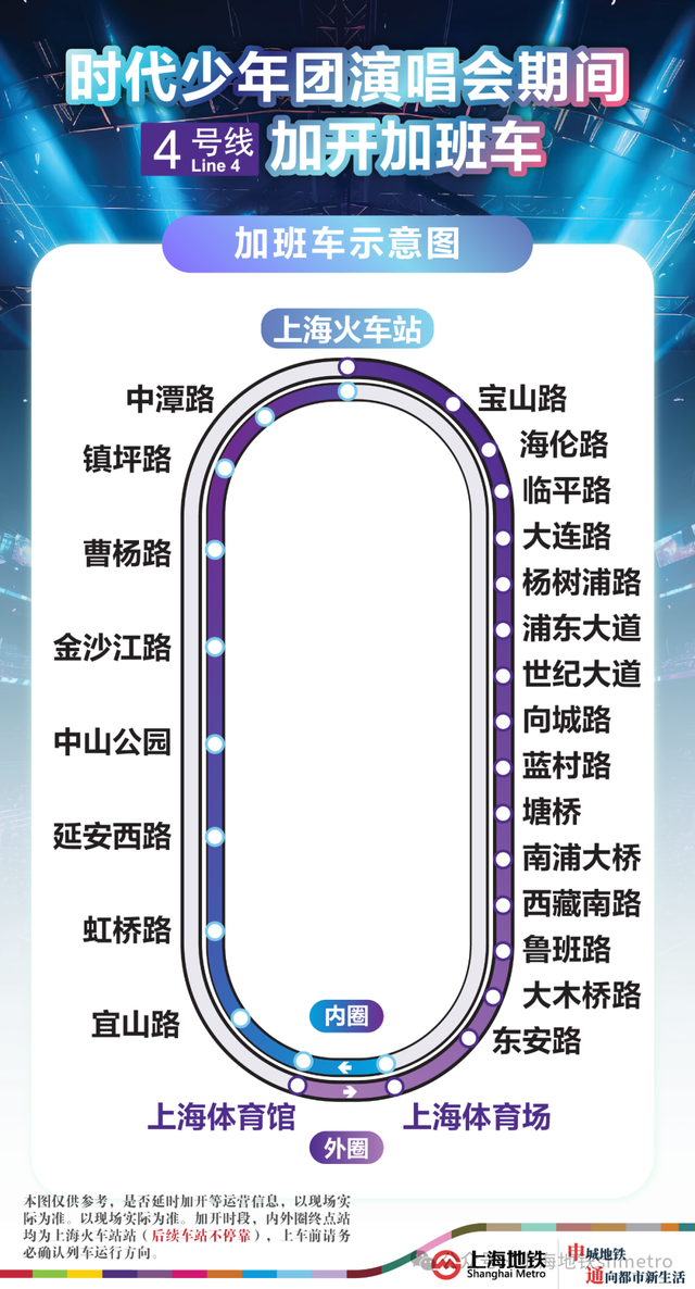 追星族VS上班族必看！上海体育场近期交通出行全攻略~