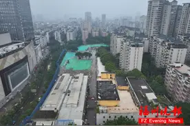 曾盛极一时！福州市中心一地块开始拆除！图片