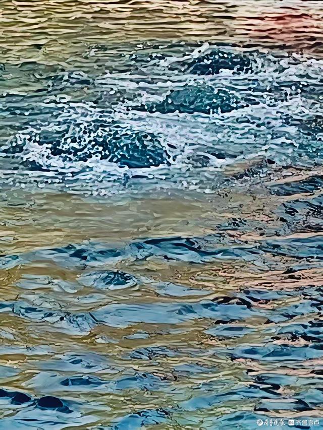 冬日趵突泉，寒风中美景依然