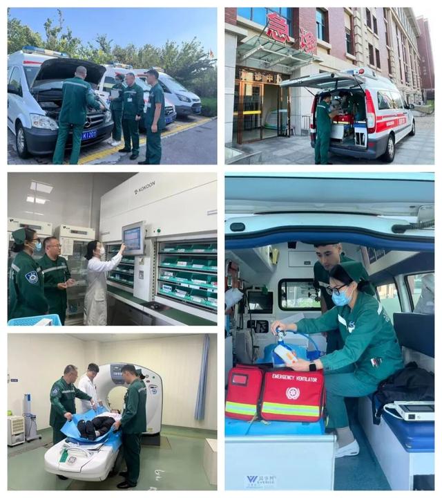 淄博世博高新医院急诊中心开展安全督查，全力护航双节平安