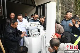 重庆大熊猫软组织损伤 动物园借助园外医疗设备联合医疗专家会诊图片