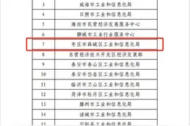 省级名单公布，枣庄薛城这4家单位入选图片