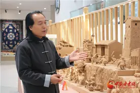 非遗文化看甘肃（1）|最会玩泥巴的人常天平：一捧黄土传乡情  捏出人生百态来图片