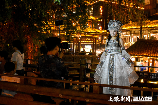 夜游西江 拍出朋友圈旅拍大片