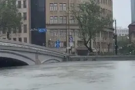 上海苏州河“潽出来了”？市防汛办：此处允许被淹图片
