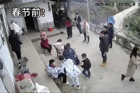 “绷不住了！”一组监控意外爆火，网友直呼泪目：像一场热闹的梦……图片
