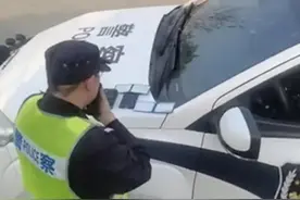交警服务区叫醒司机开罚单，最新回应图片