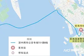 深中跨市公交专线T01路将于6月30日开通图片