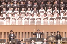 中国雅乐奏响中日文化交流之声 兰州音乐厅合唱团赴日本巡演交响曲《空海》图片