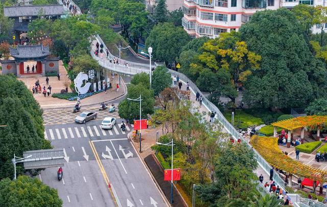 翠湖城市绿道构建昆明文旅新动脉