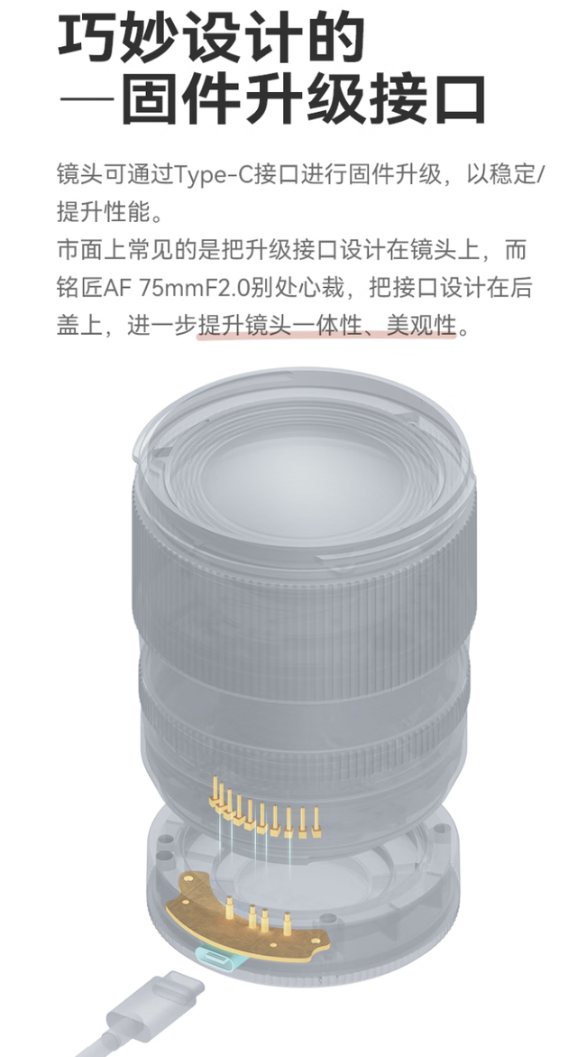 铭匠 AF75mm F2.0 全画幅自动对焦镜头新增银色版本，1180 元